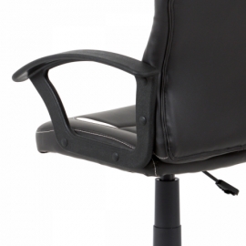 Kancelářská židle bílo černá KA-V107 WT