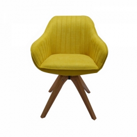 Jídelní židle žlutá