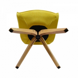 Jídelní židle žlutá