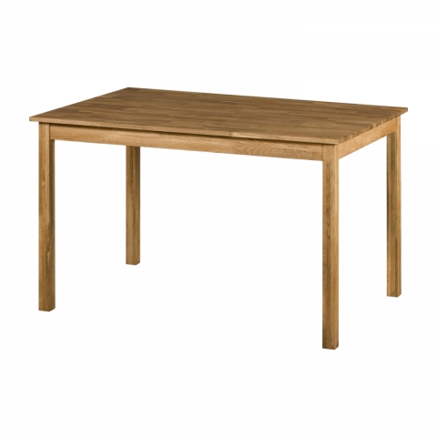 Jídelní dubový stůl 120 - 160x80 rozkládací pro 4 - 6 osob masiv, 4840 