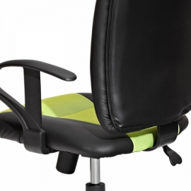 kancelářská židle černo zelená King 